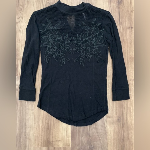 Free People Tops - Free people, three-quarter sleeve shirt, size XS